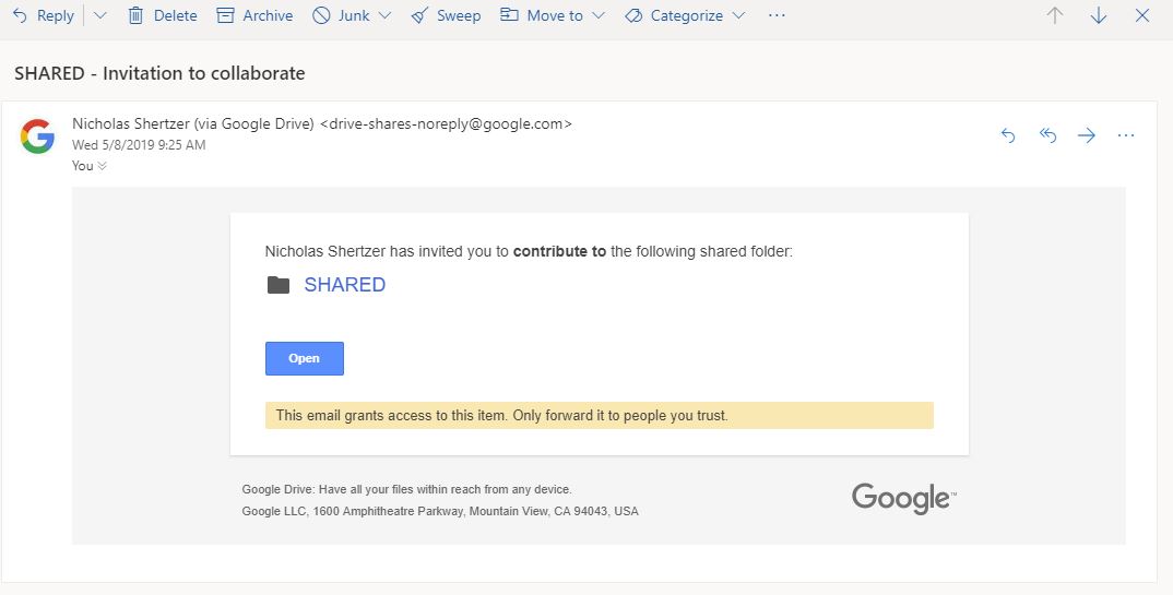 open google drive without gmail