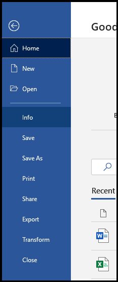 remove metadata microsoft word